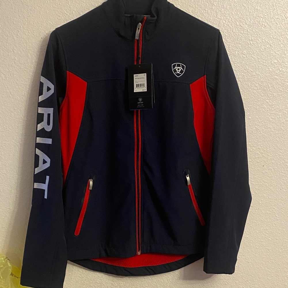 Ariat Women’s Performance Jacket in Black and Red